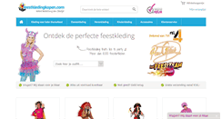 Desktop Screenshot of feestkledingkopen.com